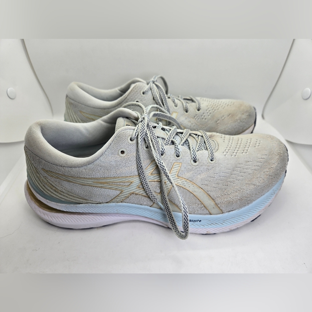 Asics Gel-Kayano 29 Women's 9.5 Shoes Blue Sea Running Athletic Walking Sneakers